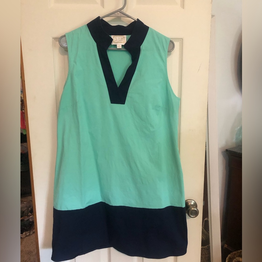 Sail to Sable color block dress